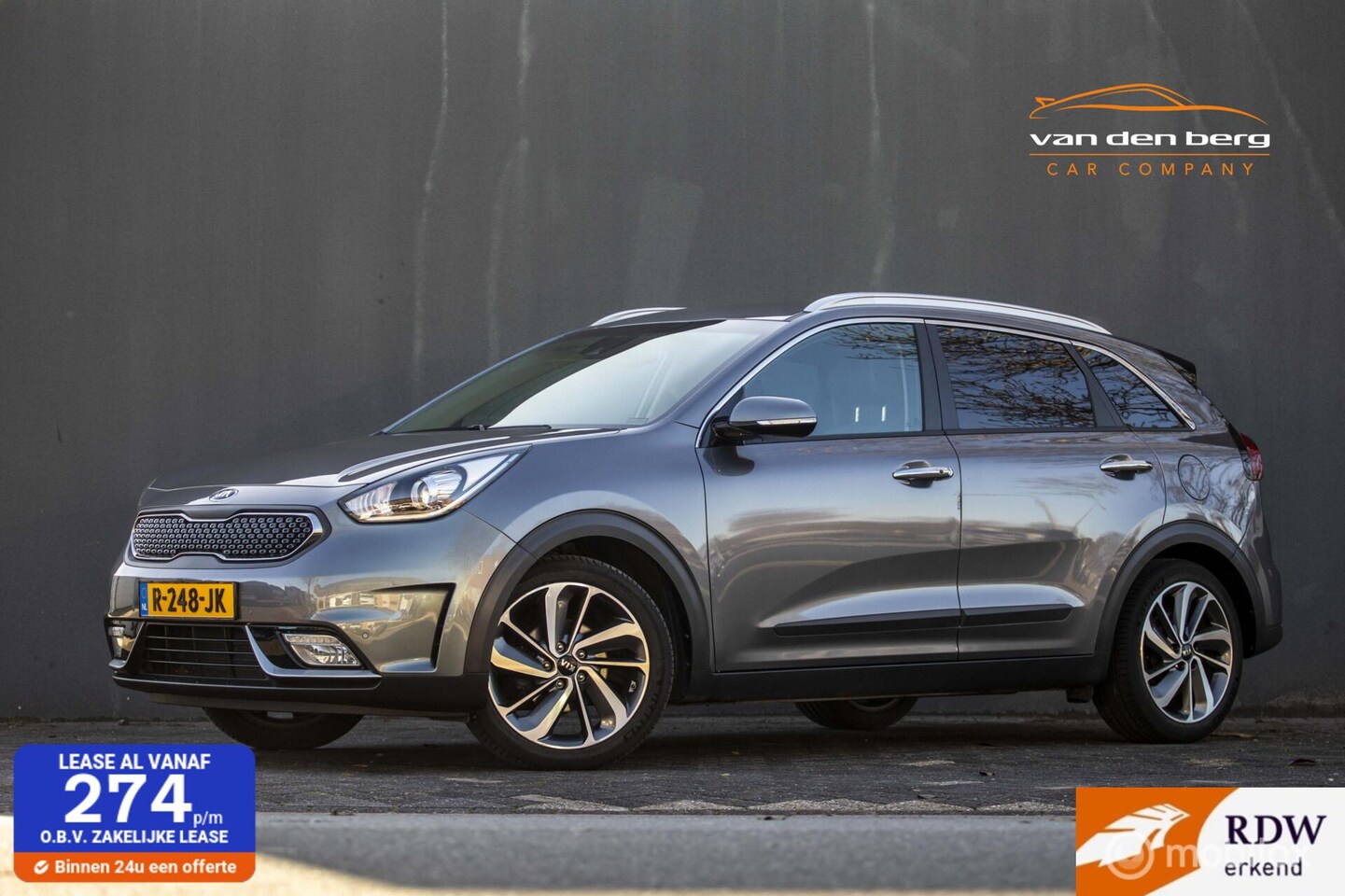 Kia Niro - 1.6 GDi Hybrid Edition Stoel- en stuurverw. Cam TH - AutoWereld.nl