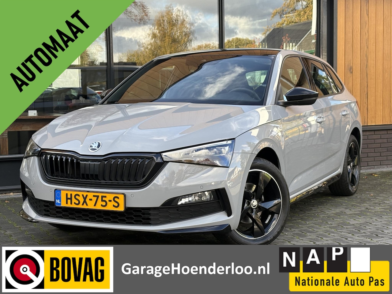 Skoda Scala - 1.0 TSI Monte Carlo LED, Panoramdak, Adap. Cruise. - AutoWereld.nl