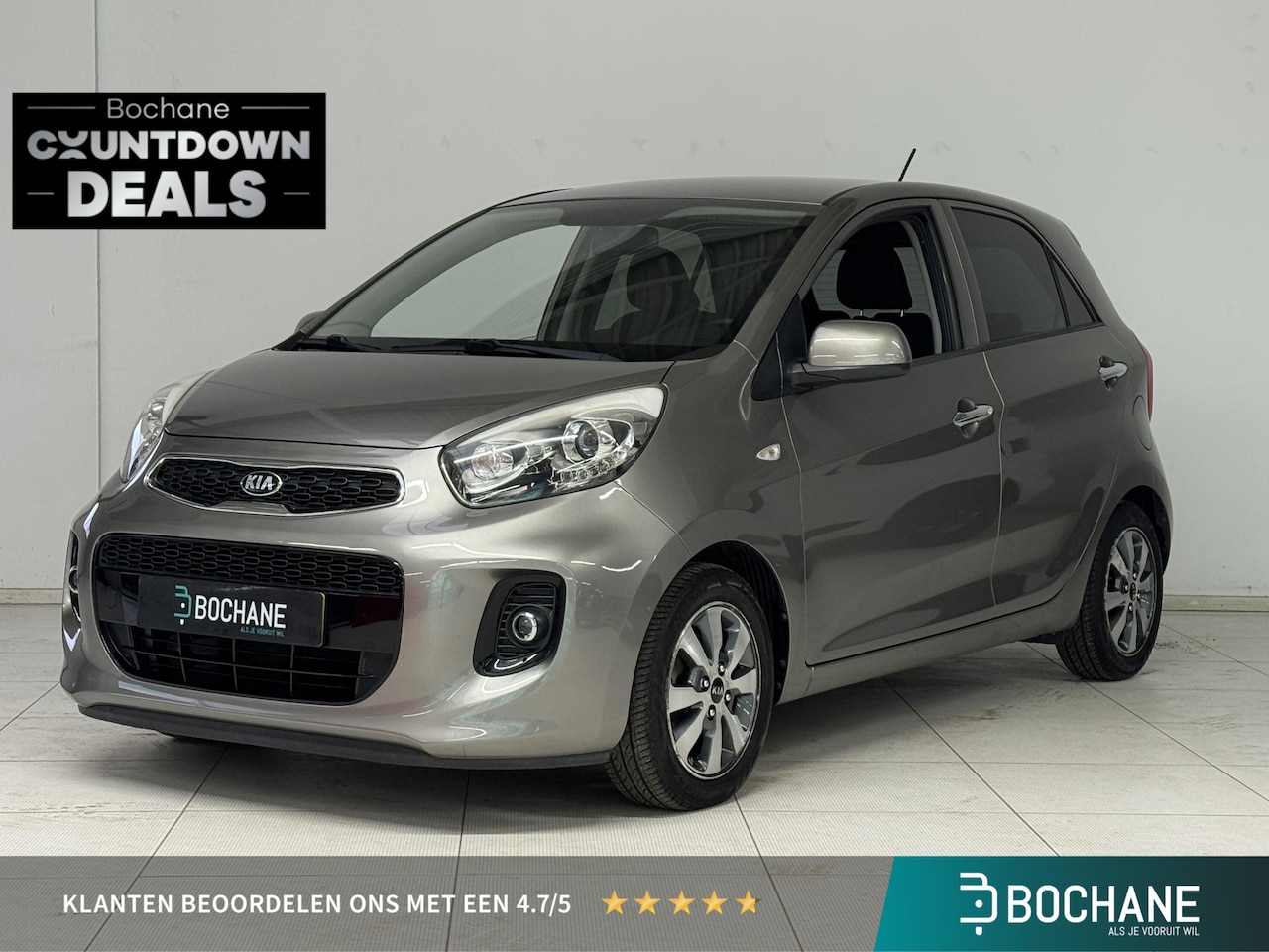 Kia Picanto - 1.0 CVVT First Edition | Clima| Cruise control | Lichtmetalen velgen 14" | - AutoWereld.nl