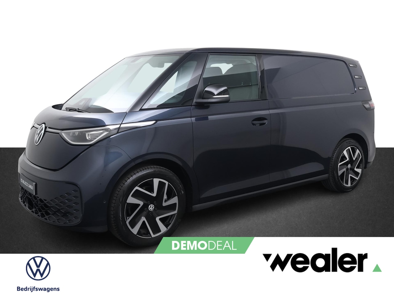 Volkswagen ID. Buzz Cargo - Bedrijfswagens Bulli Edition Elektromotor 210 kW (286 pk) 2988 mm DEMO | IQ LED | Elektris - AutoWereld.nl
