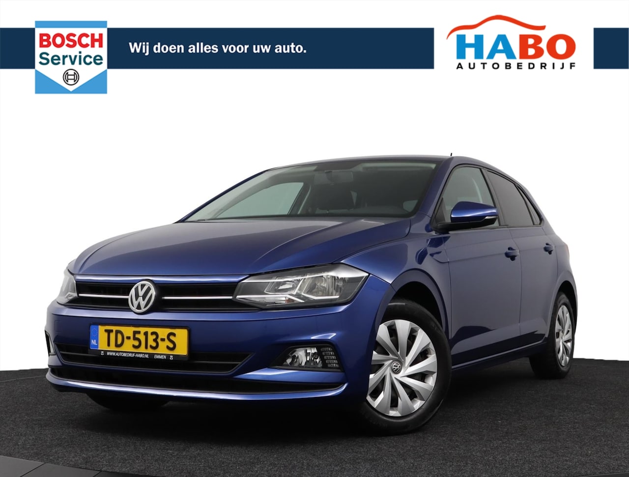 Volkswagen Polo - 1.0 TSI COMFORTLINE 5DRS AC/ADAPTIVE.CRUISE/NAV/LICHT.SENS/MIST.LAMP - AutoWereld.nl