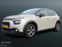 Citroën C3 - 1.2 PureTech C-Series, App connect, Stoelverwarming, Cruise, Crème Metallic, Clima, Donker