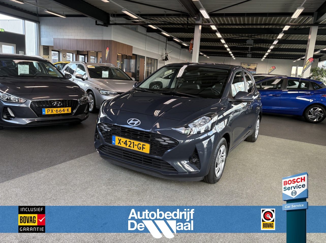 Hyundai i10 - 1.0 Automaat Comfort 5-zits CARPLAY/CRUISE/DAB/PRIVACYGLASS - AutoWereld.nl