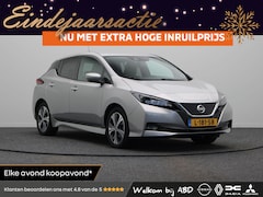 Nissan LEAF - N-Connecta 40 kWh | Accu score 92% | Trekhaak | Dealer onderhouden | Stoel- en stuurwielve