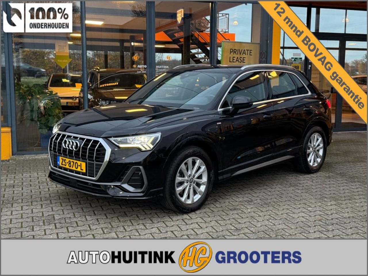 Audi Q3 - 40 TFSI Quattro S Line - camera - leer - adaptivecruise - AutoWereld.nl