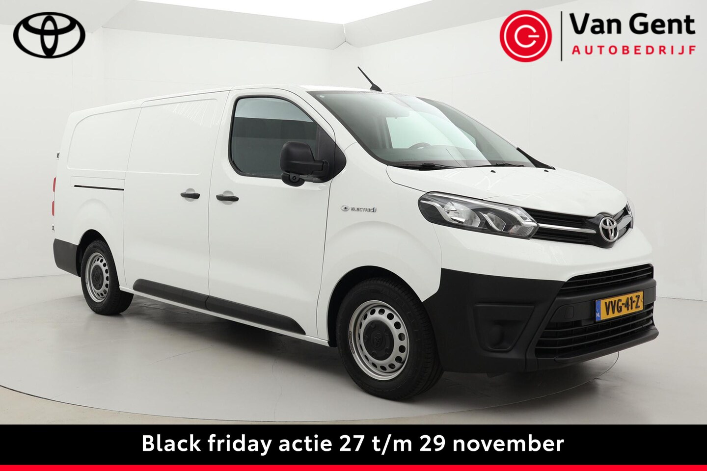 Toyota ProAce Electric Worker - Range Live Long | Trekhaak | Navigatie | Lat om lat | 3-zits | Airco | Cruise Control | Ca - AutoWereld.nl