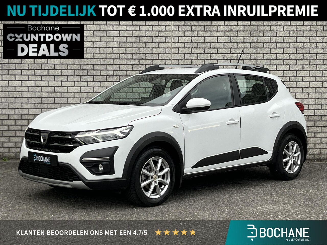 Dacia Sandero Stepway - 1.0 TCe 100 Bi-Fuel Expression | Cruise Control | Parkeersensoren | Climate Control | DAB+ - AutoWereld.nl