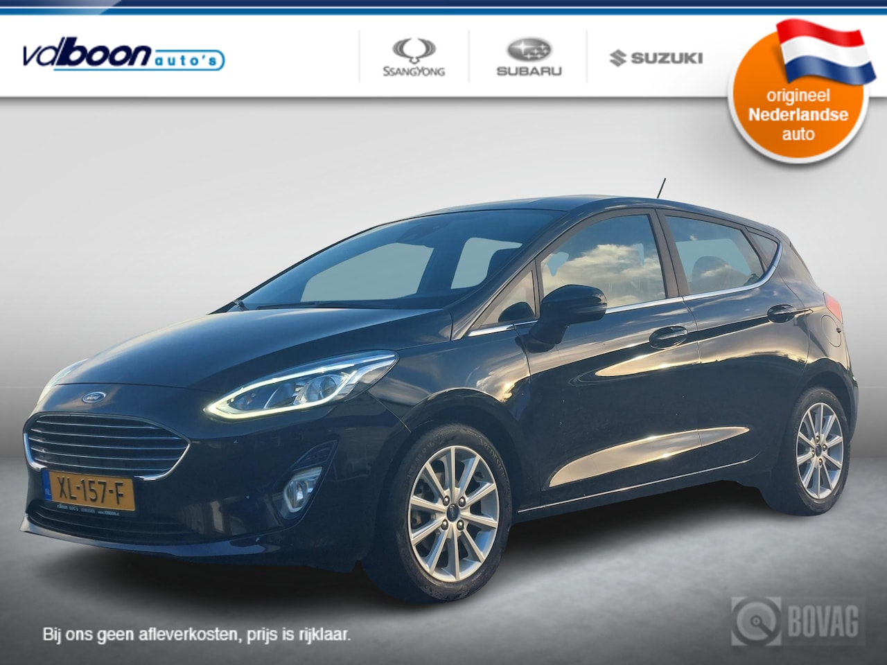 Ford Fiesta - 1.0 EcoBoost Titanium CLIMA | LMV | rijklaarprijs!! - AutoWereld.nl