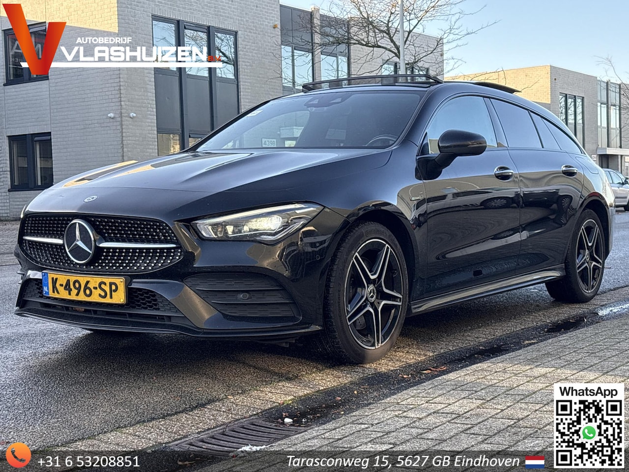 Mercedes-Benz CLA-klasse Shooting Brake - 250 e Business Solution AMG Limited | € 16.500,- NETTO! | Pano | Alcantara/Leder | Climate - AutoWereld.nl