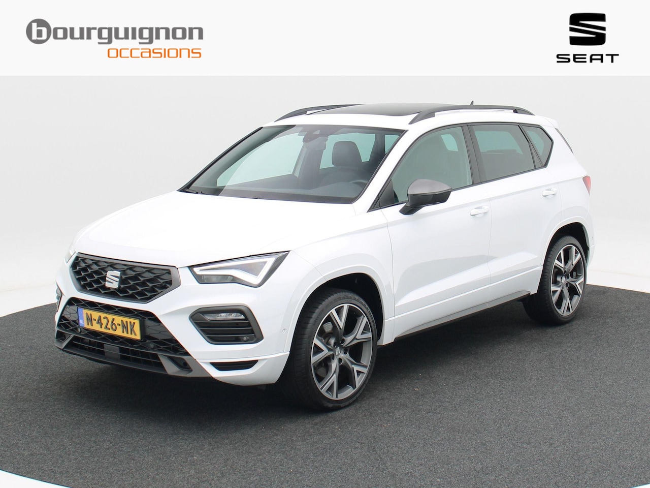 SEAT Ateca - 1.5 TSi 150 Pk Automaat FR Business Intense | Panoramadak | 19 Inch | Navigatie | Winterpa - AutoWereld.nl