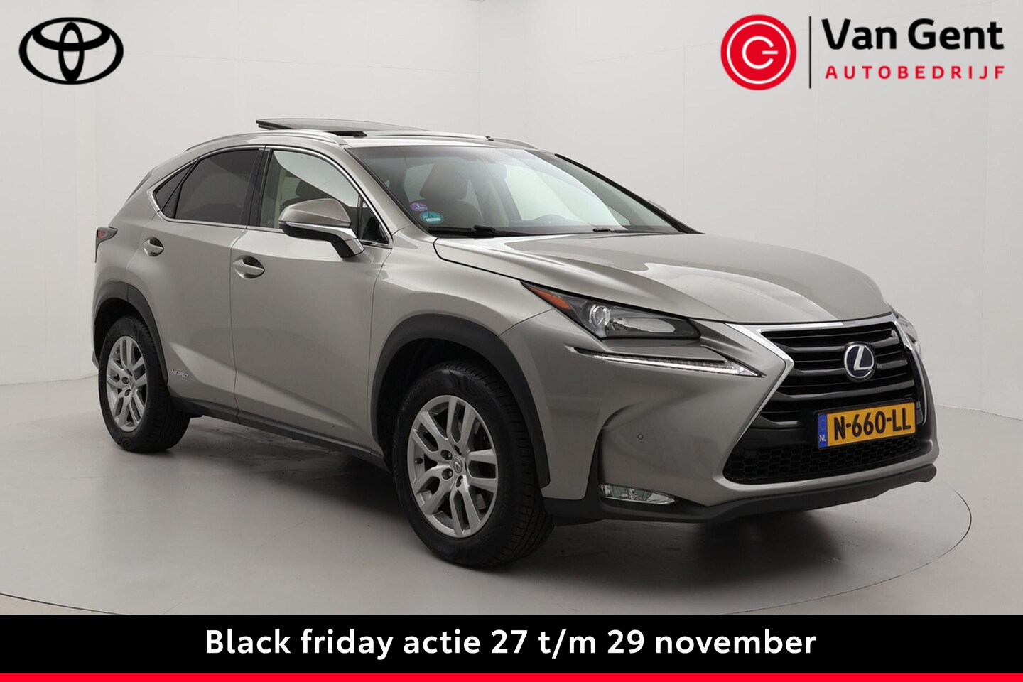 Lexus NX - 300h AWD Luxury Line | Panoramadak | Trekhaak | Navigatie | Leder | Stoelverwarming | Keyl - AutoWereld.nl
