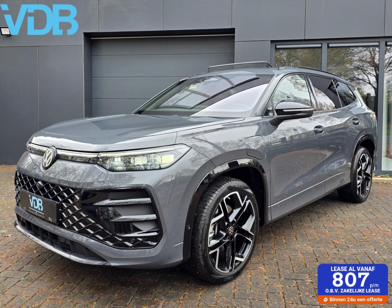 Volkswagen Tayron - 1.5 eHybrid R-Line 272PK LEDER MEMORY VOL - AutoWereld.nl