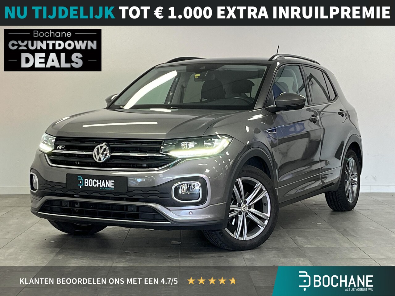 Volkswagen T-Cross - 1.0 TSI R-line | VIRTUAL | CAMERA | STOELVERWARMING | - AutoWereld.nl
