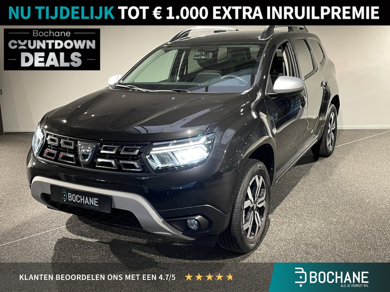 Dacia Duster - 1.0 TCe Bi-Fuel Prestige Climate controle| Navigation | Camera - AutoWereld.nl