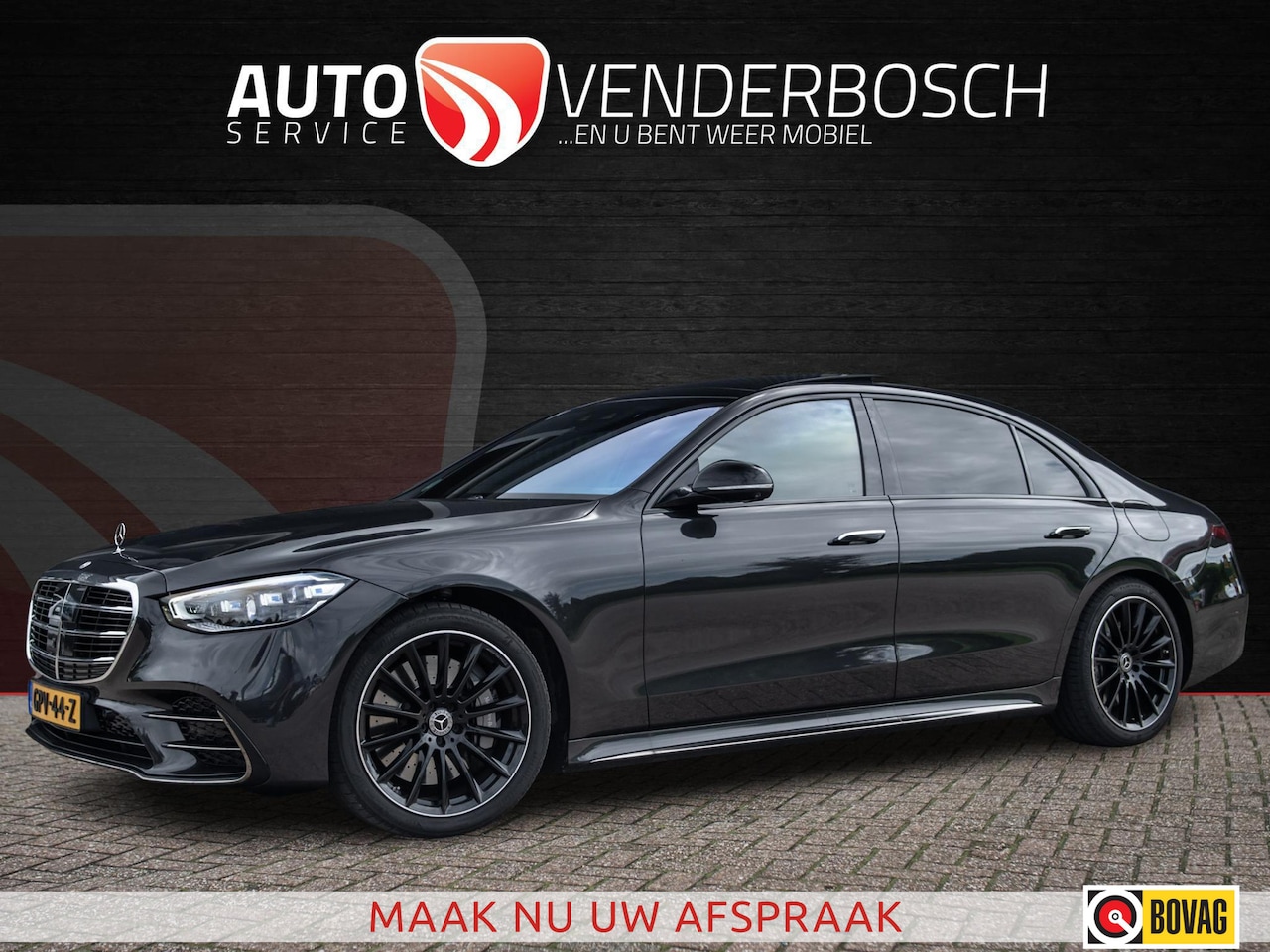 Mercedes-Benz S-klasse - 580e 4MATIC Lang AMG Line 510pk | Pano | Burmester 3d - AutoWereld.nl