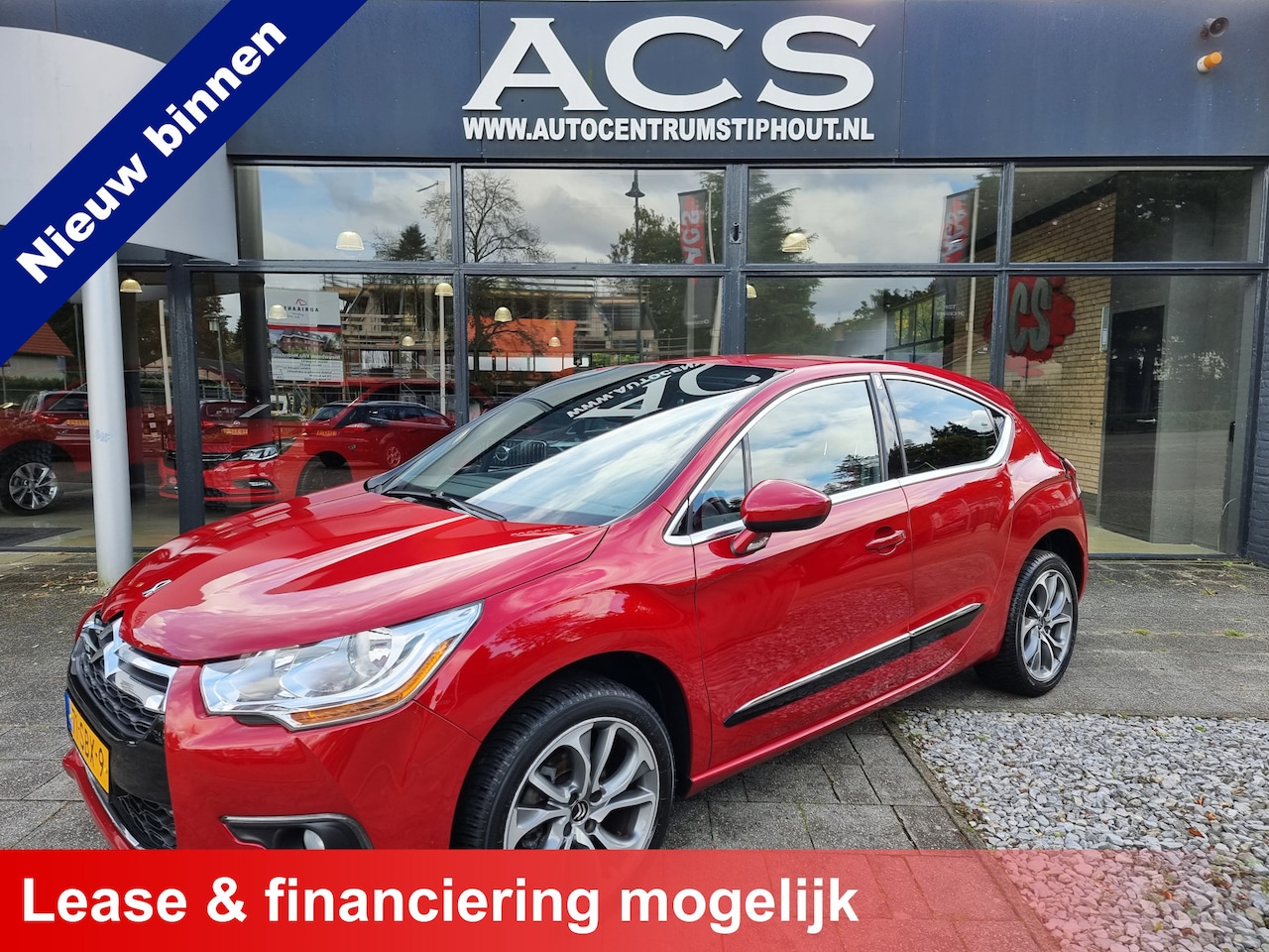 Citroën DS4 - 1.6 VTi So Chic | Leder sportint. | Comfortstoel | 18inch | NAP | Supernette staat! - AutoWereld.nl