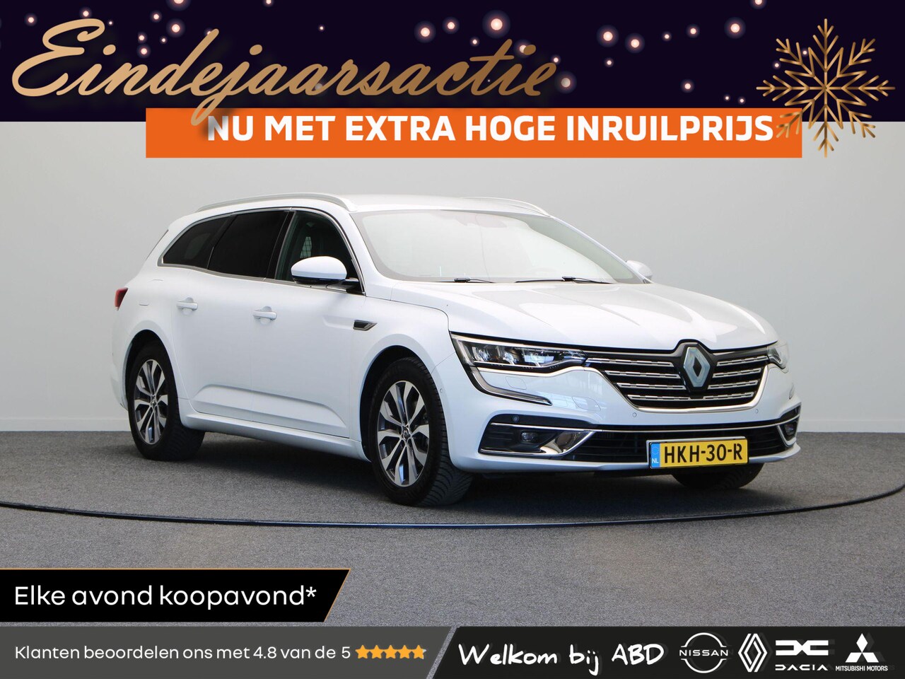 Renault Talisman Estate - TCe 160pk EDC/Autom. Intens | Stoelverwarming | Elektrische Kofferklep | Navigatie | Massa - AutoWereld.nl