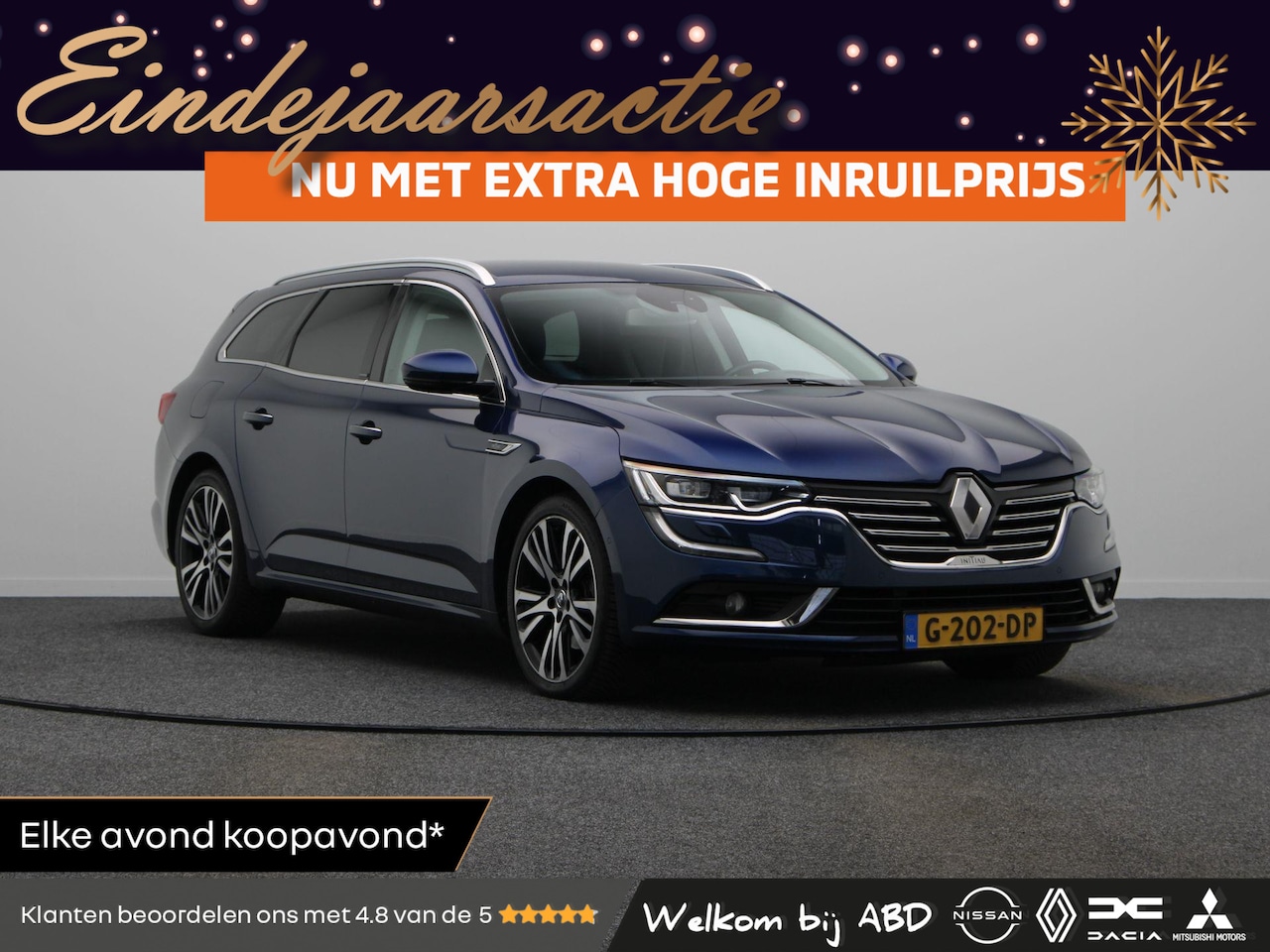 Renault Talisman Estate - dCi 160pk Initiale Paris | Bose premium audio | Trekhaak | 4-Control | Stoelverwarming | S - AutoWereld.nl