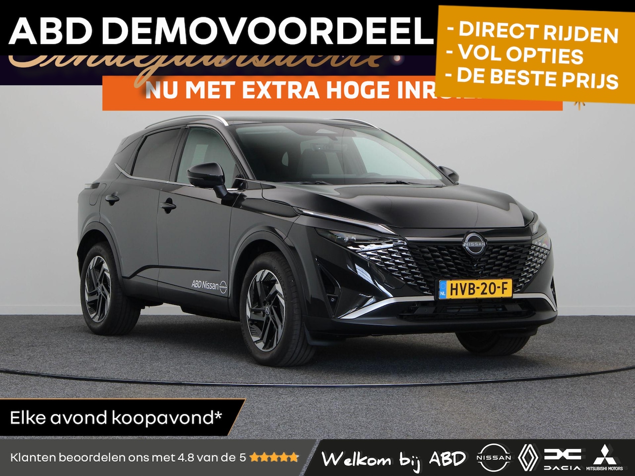 Nissan Qashqai - 140pk MHEV N-Connecta | Rijklaarprijs | 18" Lichtmetalen Velgen | Stoel, Stuur en Voorruit - AutoWereld.nl