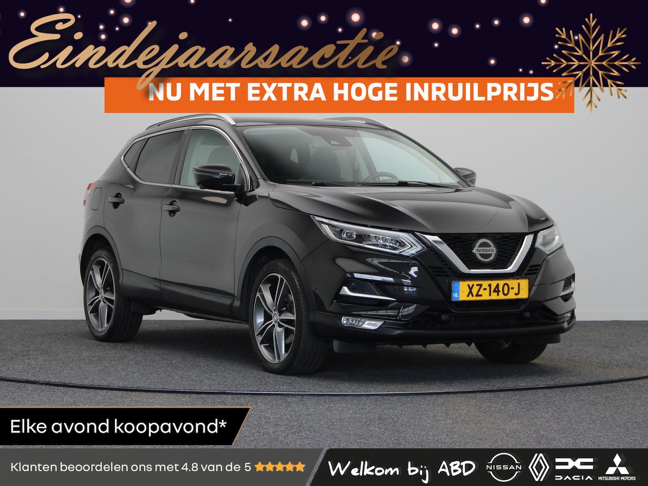 Nissan Qashqai - 158pk DIG-T Business Edition | Stoel en voorruitverwarming | Panormadak | half lederen bek - AutoWereld.nl