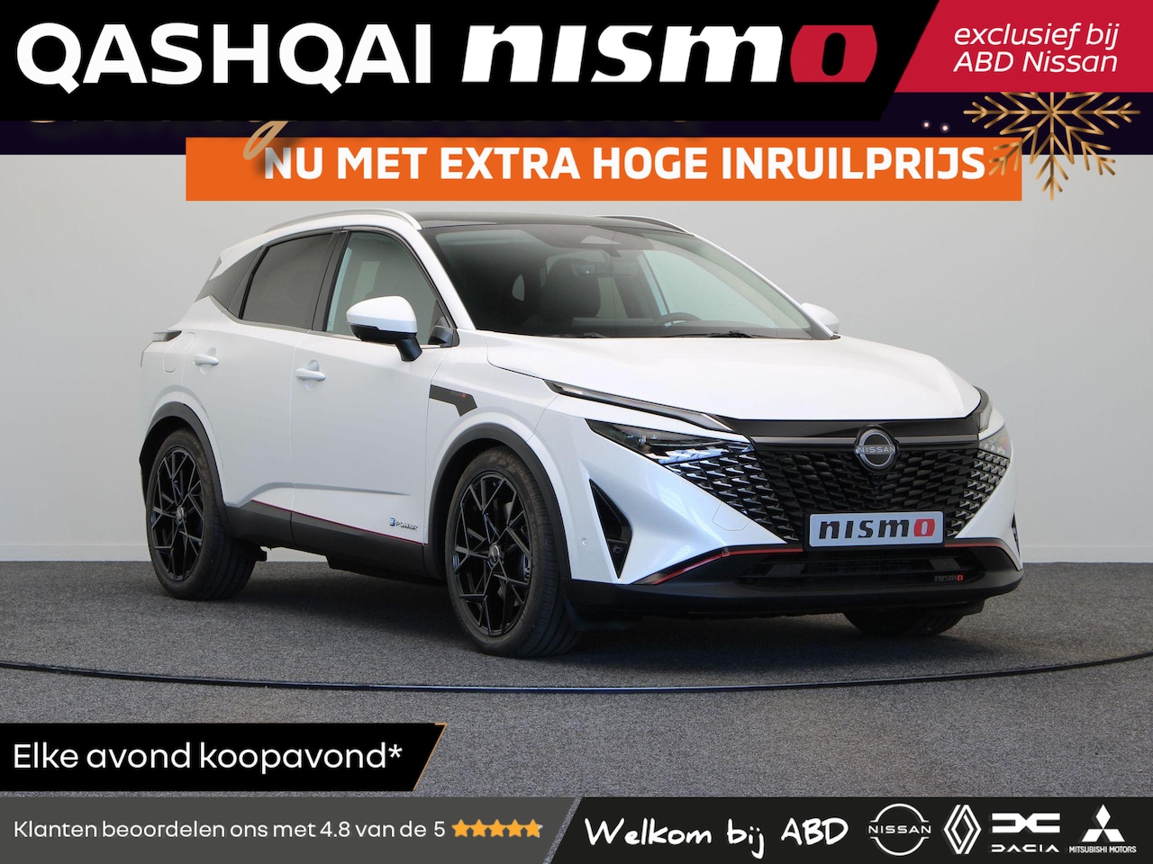 Nissan Qashqai - 158pk MHEV Xtronic Nismo+ | Nissan Motorsport | Exclusief bij ABD | tot 1800kg trekgewicht - AutoWereld.nl