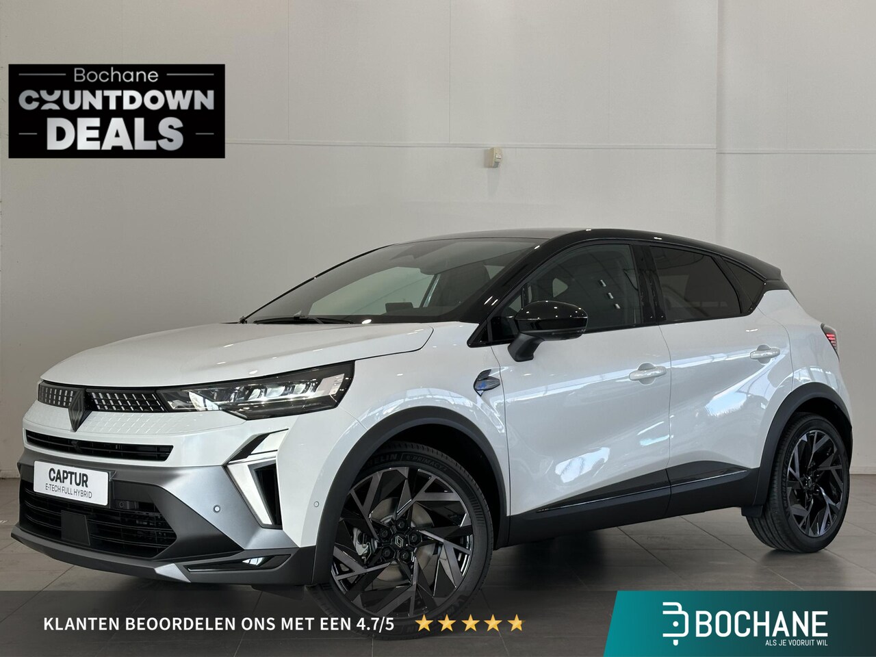 Renault Captur - 1.8 E-Tech Full Hybrid 160 Esprit Alpine | Pack Privilège | Pack Light & Sound | Van: € 41 - AutoWereld.nl