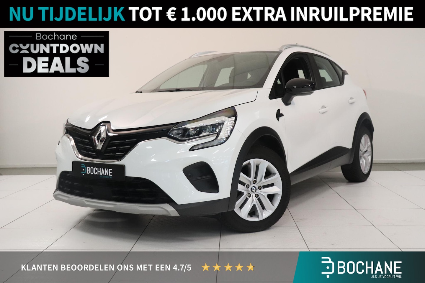 Renault Captur - 1.3 TCe 140 ZEN Automaat | Camera | Climatronic | Navigatie | Dakrailing | Key-less | Park - AutoWereld.nl
