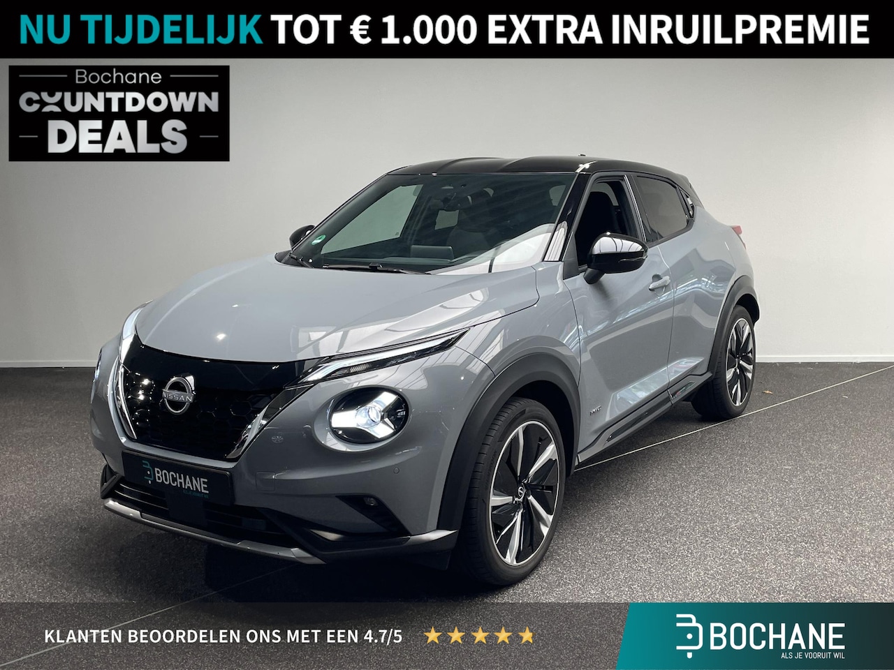 Nissan Juke - 1.6 Hybrid N-Design Climate Controle | Navigatie | Camera | Automaat - AutoWereld.nl