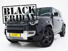 Land Rover Defender 110 - 2.0 P400e 110 Carpathian | Panoramadak | Black Design | Luchtvering | 360 | Adaptive | Tre