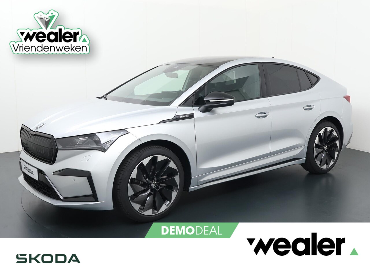 Skoda Enyaq Coupé iV - 60 Sportline 180 pk | Panoramadak | Apple Carplay/Android Auto | Navigatie | 21" lichtmeta - AutoWereld.nl