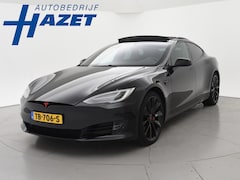 Tesla Model S - 100D PERFORMANCE P100D 612 PK + 21 INCH | AUTOPILOT | CARBON | SCHUIFDAK| LUCHTVERING