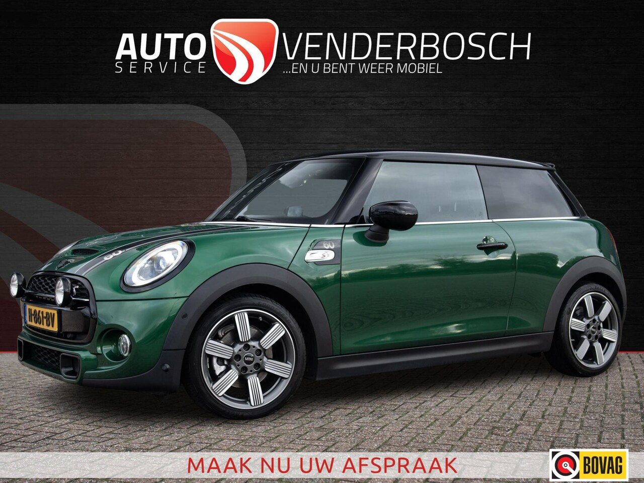 MINI Cooper S - Mini 2.0 60 Years Edition 192pk | HUD | Leder | Carplay | H&K - AutoWereld.nl