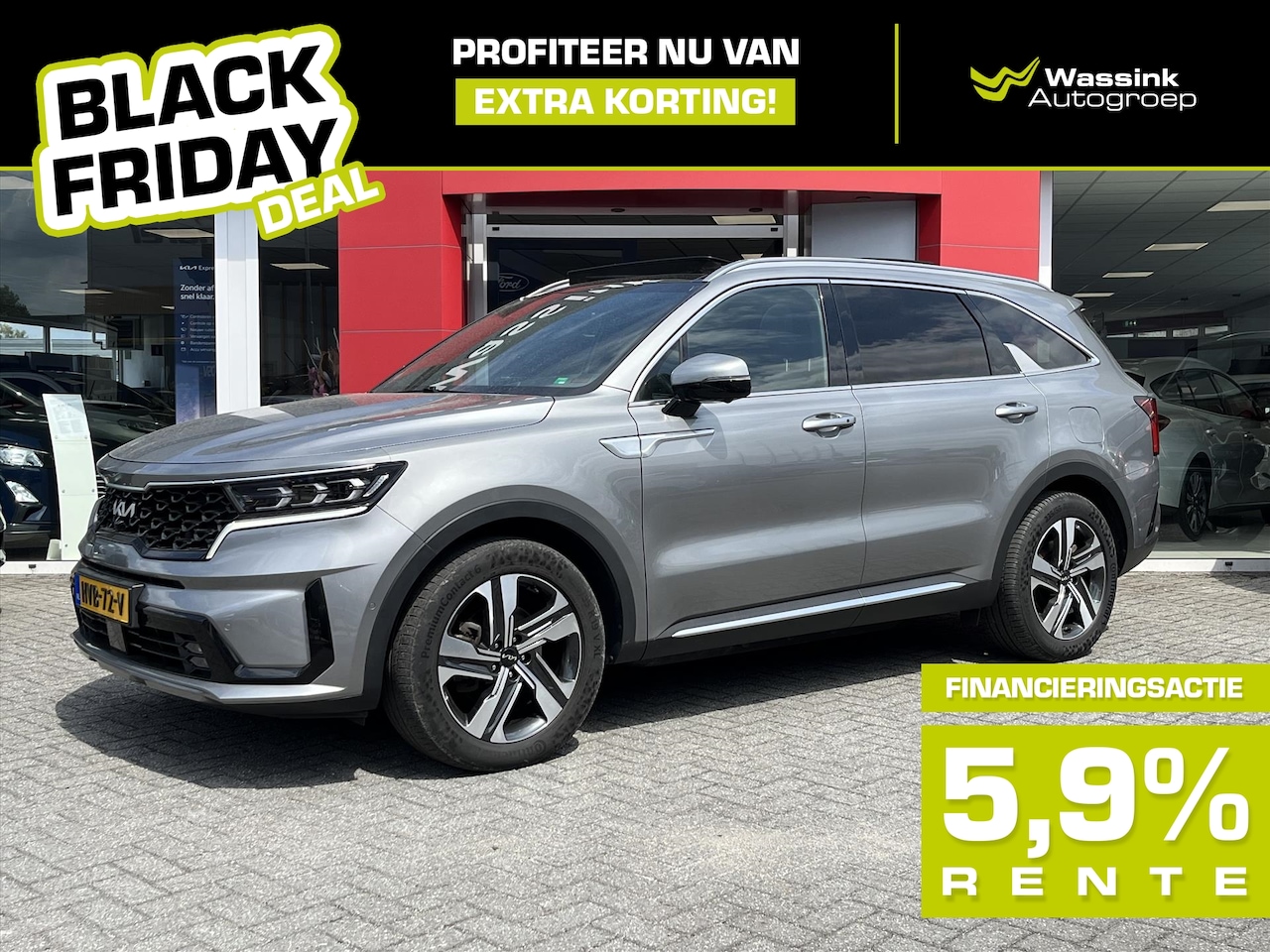 Kia Sorento - 1.6 T-GDi 265pk Plug-in Hybrid 4WD Aut ExecutiveLine BLACK FRIDAY DEAL | Super complete ui - AutoWereld.nl
