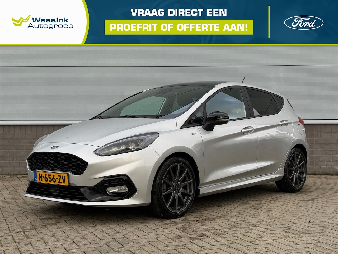 Ford Fiesta - 1.0 EcoBoost 95pk ST-Line X | Panoramisch schuif-/kantel dak | B&O Audio | Navigatie | LED - AutoWereld.nl
