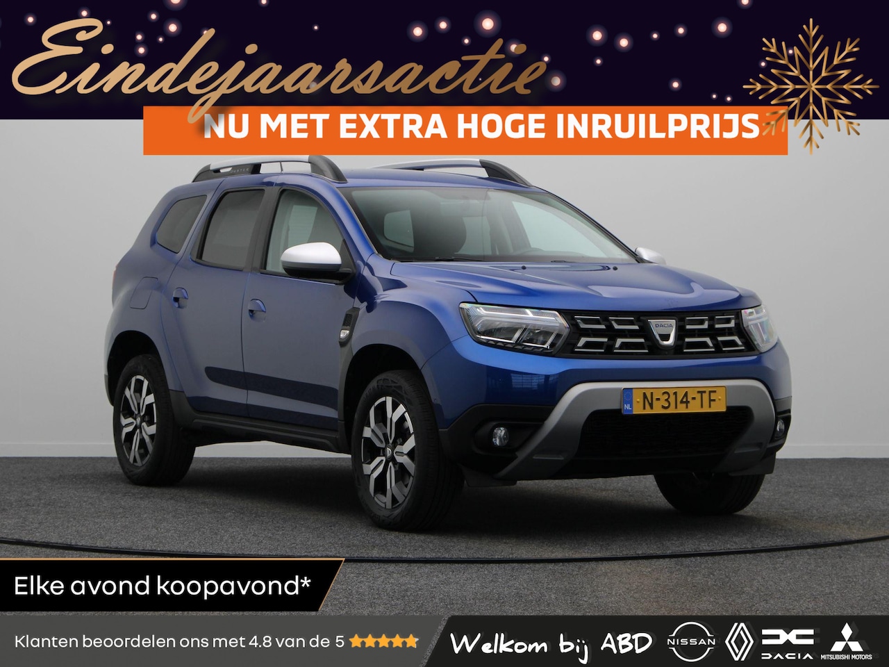 Dacia Duster - TCe 150pk Prestige | 360 graden camera | 1500kg geremd | Lichtmetalen velgen | - AutoWereld.nl
