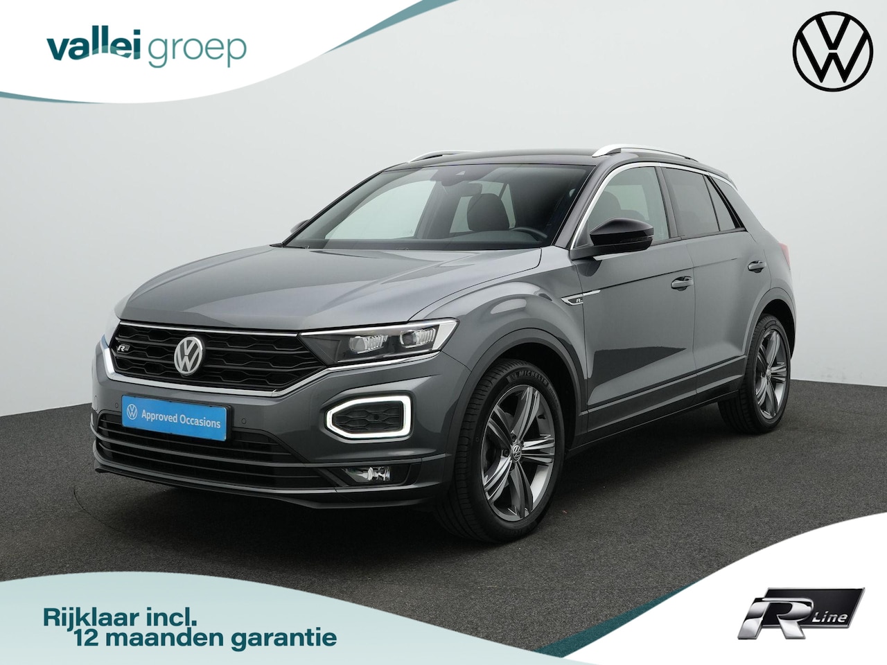 Volkswagen T-Roc - 1.5 TSI 150 pk DSG R-Line | Trekhaak | Leder | Achteruitrijcamera | Navigatie | Stoelverwa - AutoWereld.nl