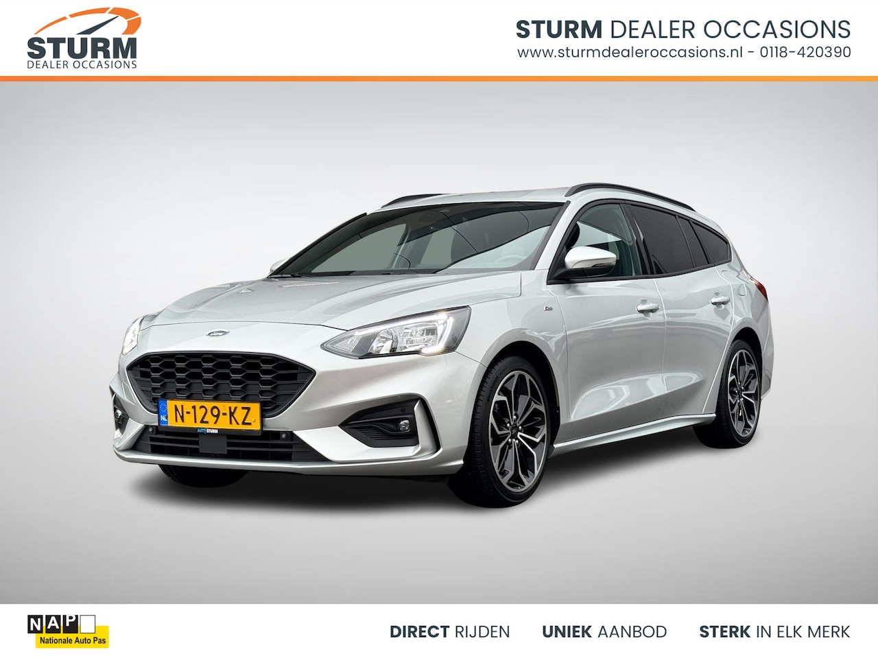 Ford Focus Wagon - 1.0 EcoBoost ST Line Business Winter Pack, NL-Auto! - AutoWereld.nl
