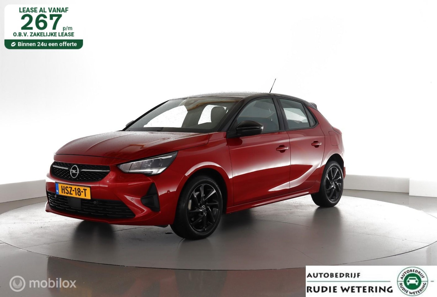 Opel Corsa - 1.2 131PK Automaat GS Line led|cam|dab|applecarplay|lmv16 - AutoWereld.nl