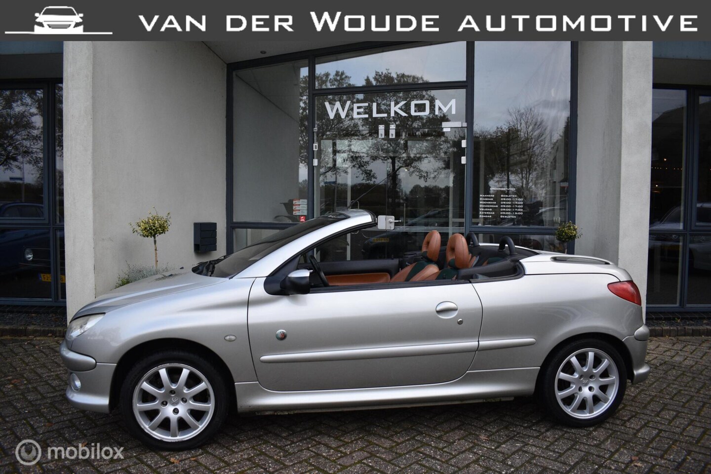 Peugeot 206 CC - 1.6-16V Roland Garros|Leder|Clima|Mooi! - AutoWereld.nl