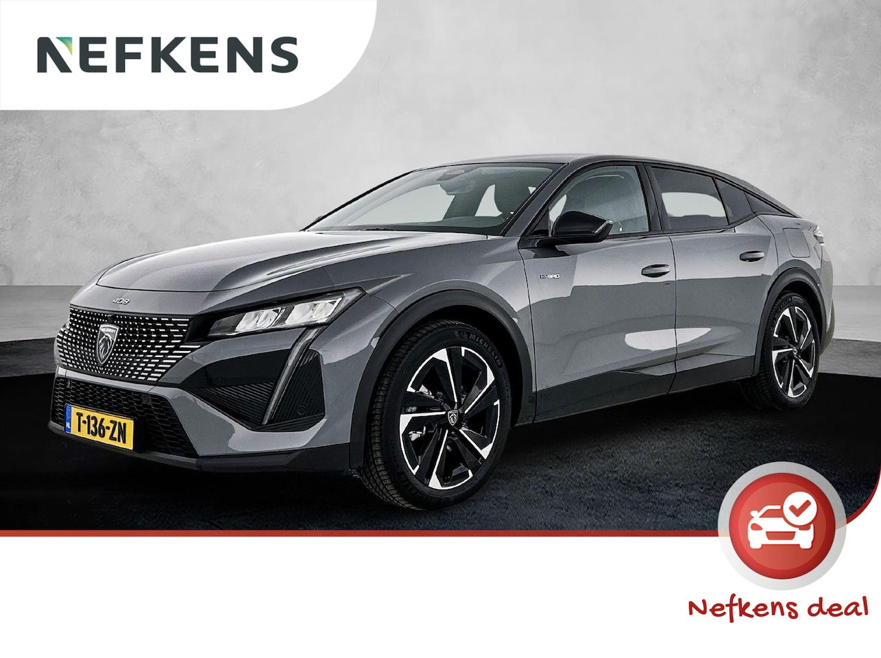 Peugeot 408 - 1.6 HYbrid Allure Pack 180pk Automaat | 360 Camera | Navigatie | Climate Control | Adaptie - AutoWereld.nl