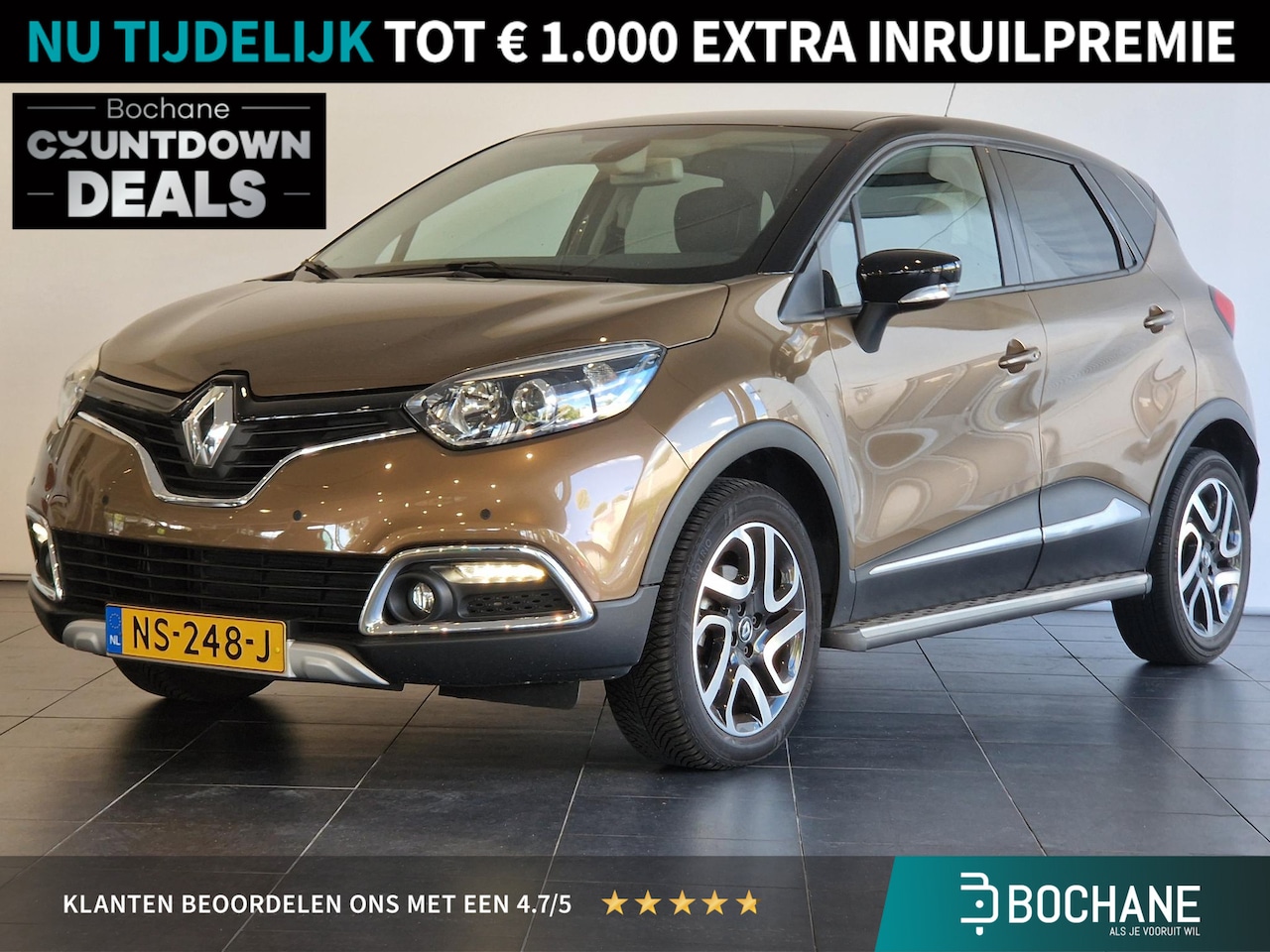 Renault Captur - 1.2 TCe Xmod | 1E EIGENAAR | 100% DEALER ONDERHOUDEN | TREEPLANKEN | COMPLETE AUTO! | - AutoWereld.nl