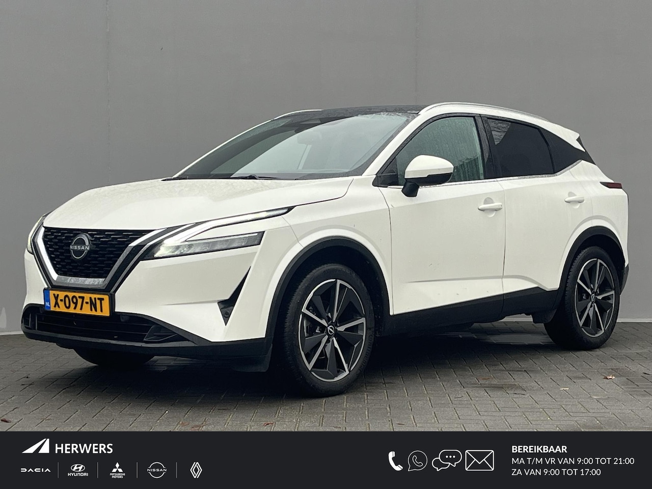 Nissan Qashqai - 1.3 MHEV Tekna / Vaste Trekhaak 13-polig (Trekgewicht 1.400kg) / All Seasons / Panoramadak - AutoWereld.nl