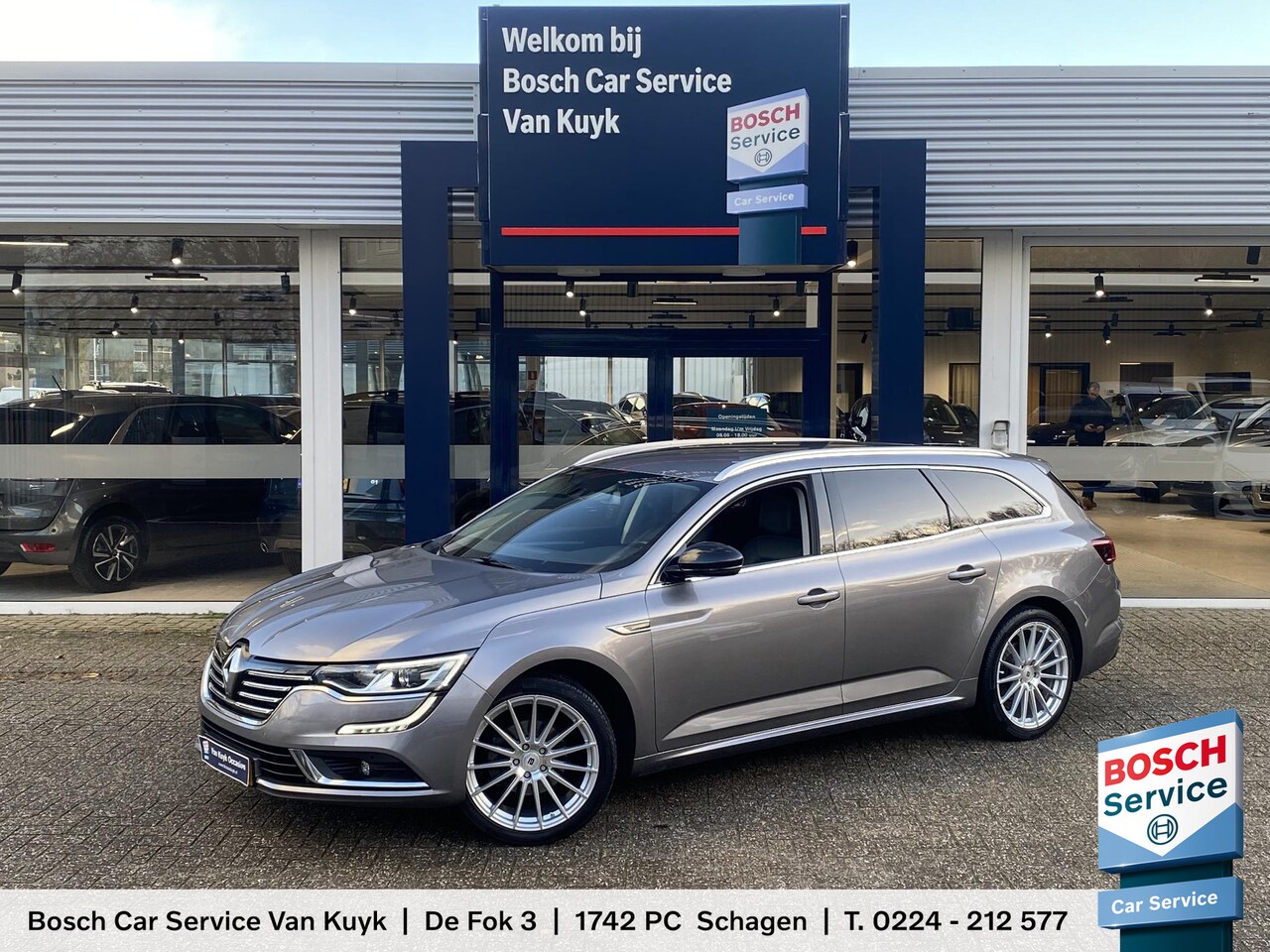 Renault Talisman Estate - 1.3 TCe Limited / Automaat / NL-Auto / Cruise-Control / Climate-Control / Apple-Carplay & - AutoWereld.nl