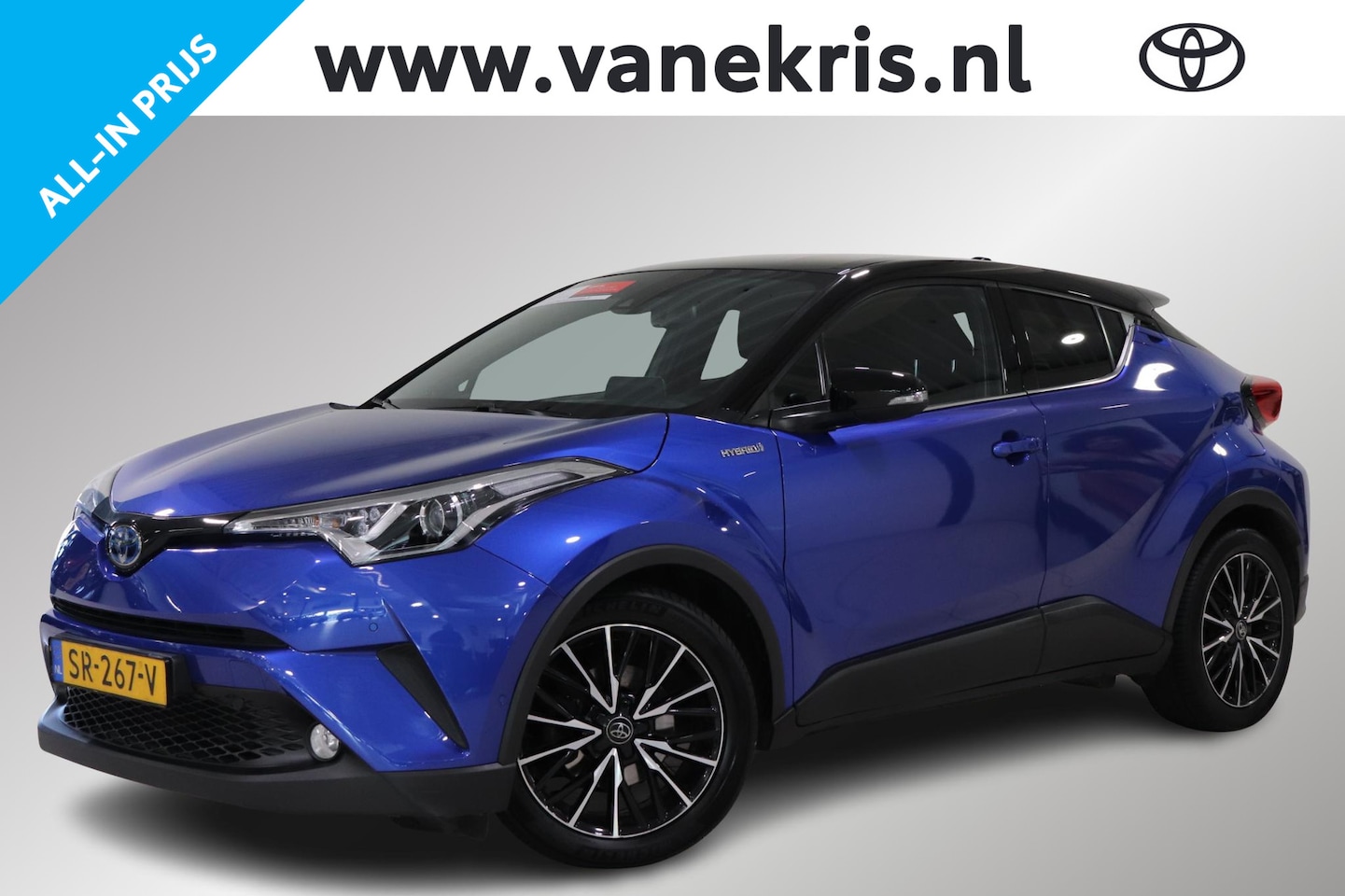 Toyota C-HR - 1.8 Hybrid Style 1.8 Hybrid Style, Navigatie, Cruise Control, BSM, JBL, Parkeersensoren, Stoelverwarming, 1 - AutoWereld.nl