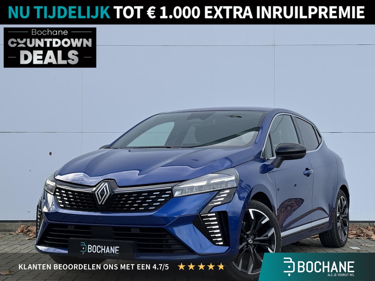Renault Clio - 1.6 E-Tech Full Hybrid 145 techno | Groot Navigatie | Camera | Automaat | - AutoWereld.nl
