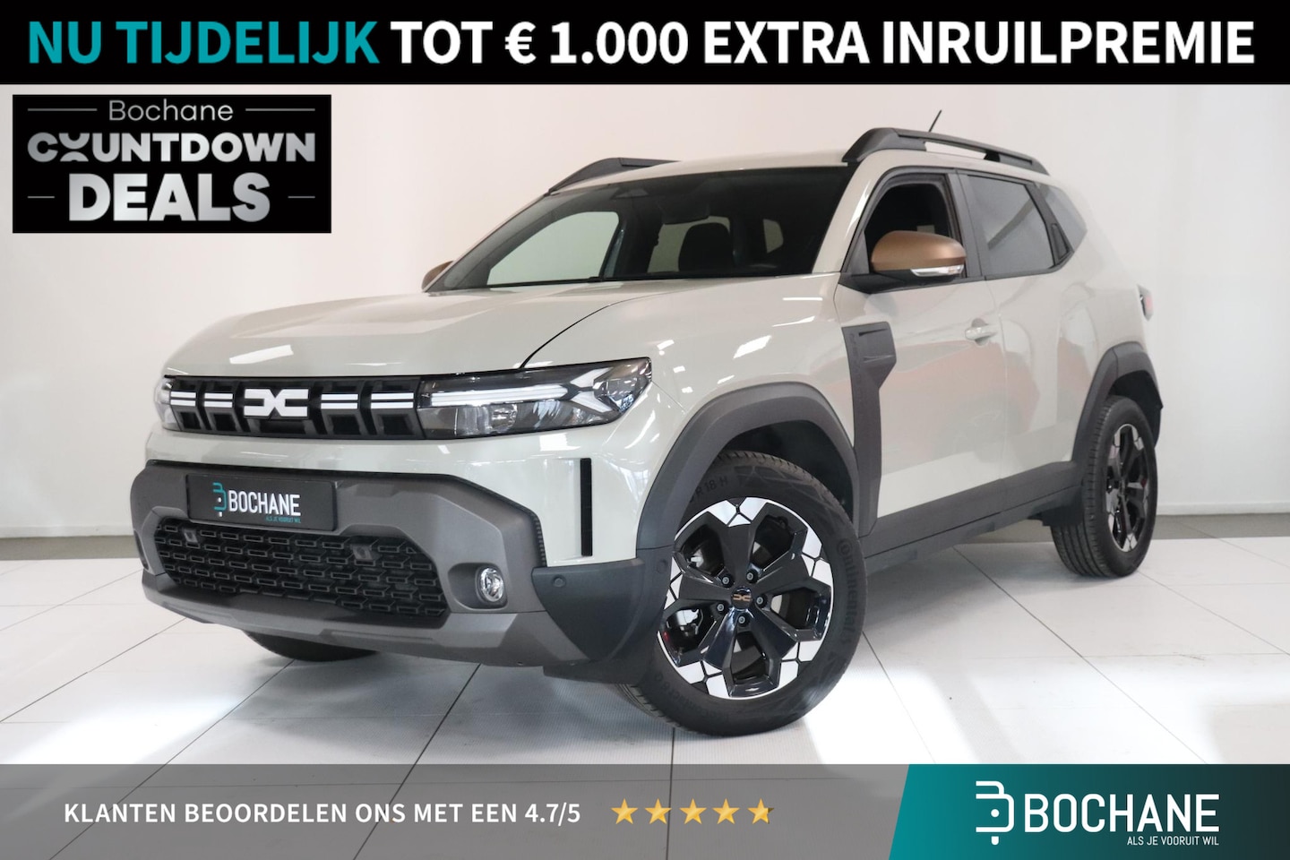 Dacia Duster - Hybrid 140 Extreme | Rondomzicht Camera | Dode hoek detectie | AppleCarplay AndroidAuto Na - AutoWereld.nl