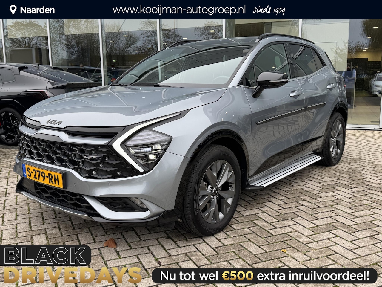 Kia Sportage - 1.6 T-GDi Hybrid GT-Line Sidebars|schuifdak|afneembare trekhaak|1e eigenaar - AutoWereld.nl