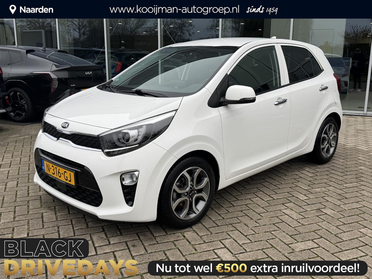 Kia Picanto - 1.0 DPi DynamicPlusLine Navigatie/Lmv/Cruise control - AutoWereld.nl