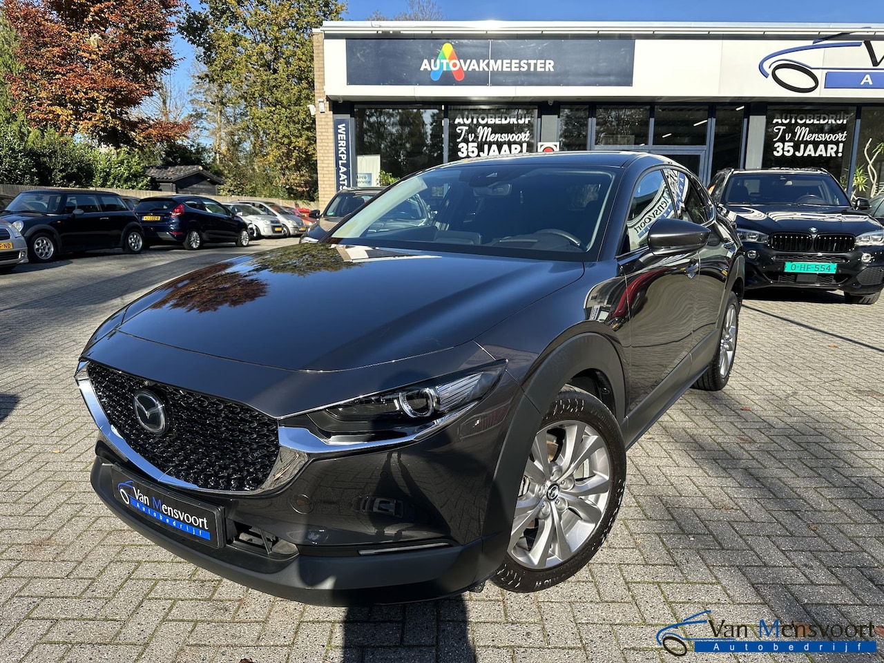Mazda CX-30 - 2.0 e-SKYACTIV-G M-Hybrid Exclusive-Line A 27dKM|ACC|360Camera|Headup|Bose - AutoWereld.nl