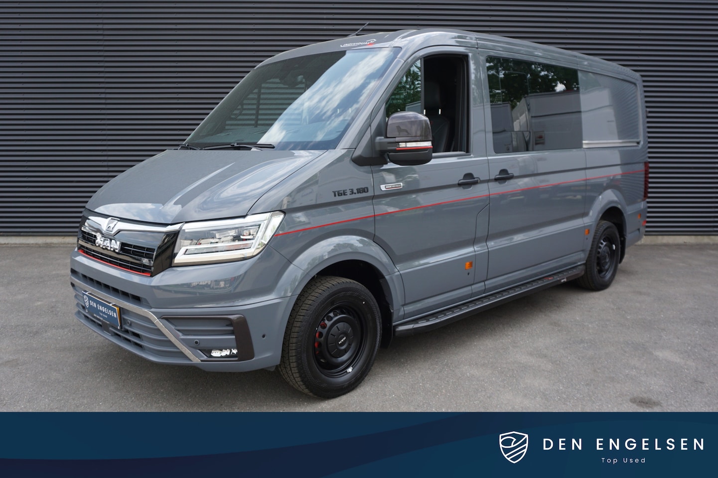 MAN TGE - 3.180 4x4 Automaat Individual Lion S AUT L3H2/L2H1 2x Schuifdeur ACC App-Connect Camera Fu - AutoWereld.nl